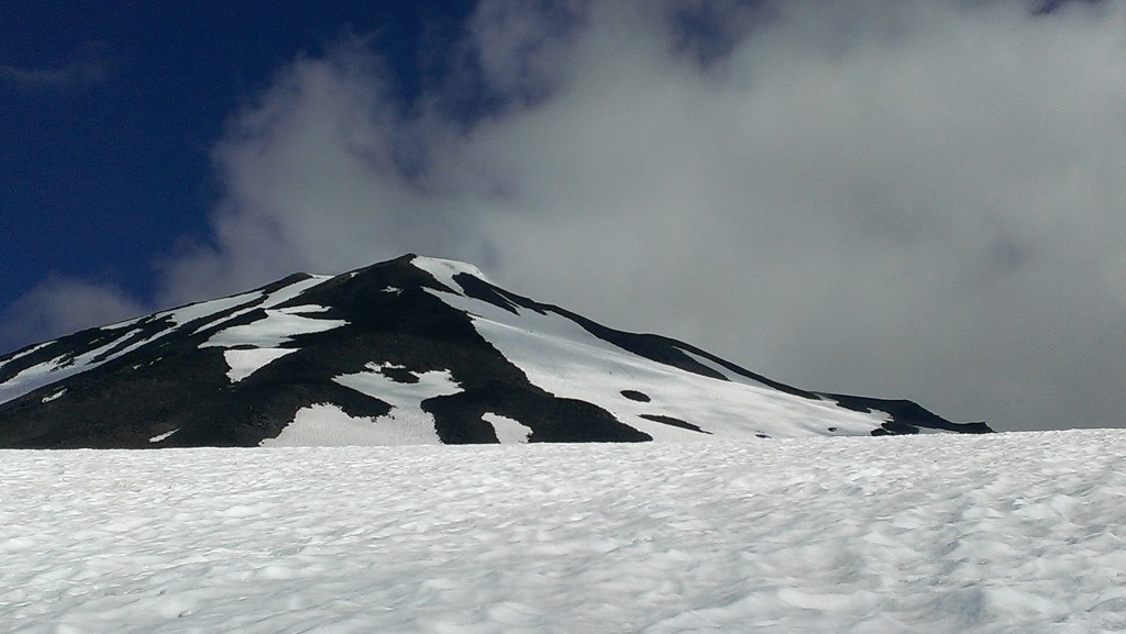 The false summit of Mt Adams, from a few hundred feet below the lunch counter.